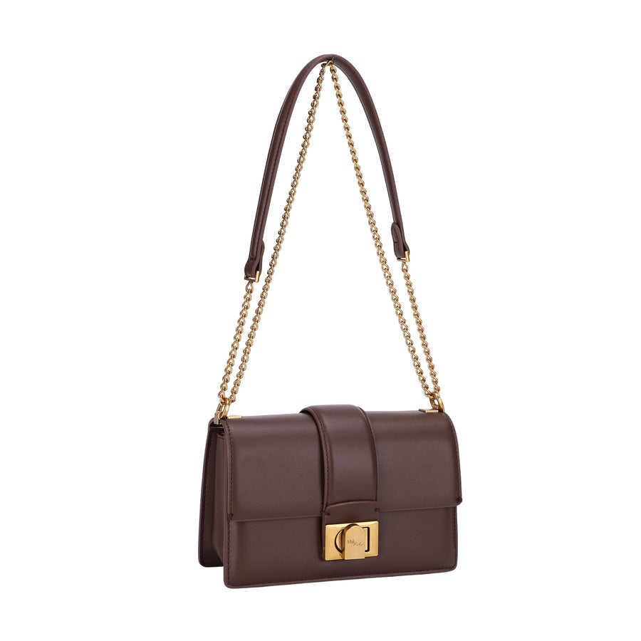 Kayla Twist Lock Chain Crossbody