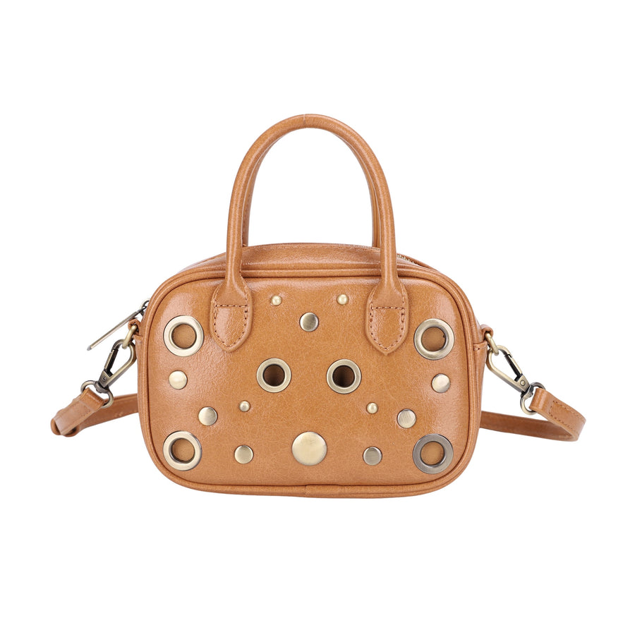 Liv Crossbody with Grommets and Studs